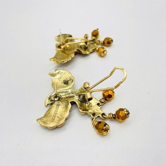 Heidi Daus "Mary's Magic" Mary Poppins Returns Crystal Necklace Matching Earring - Picture 3 of 11